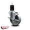 Service Caster 4'' Semi Steel Swivel 1-3/4'' Expanding Stem Caster with Brake SCC-EX20S414-SSS-TLB-134 - alternate 3